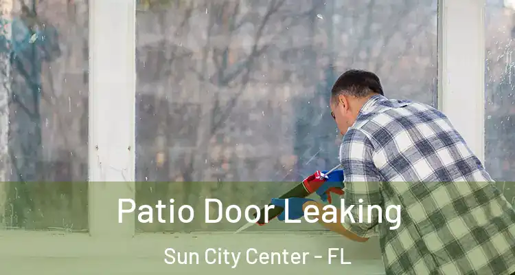  Patio Door Leaking Sun City Center - FL